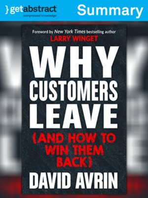 cover image of Why Customers Leave (and How to Win Them Back) (Summary)
